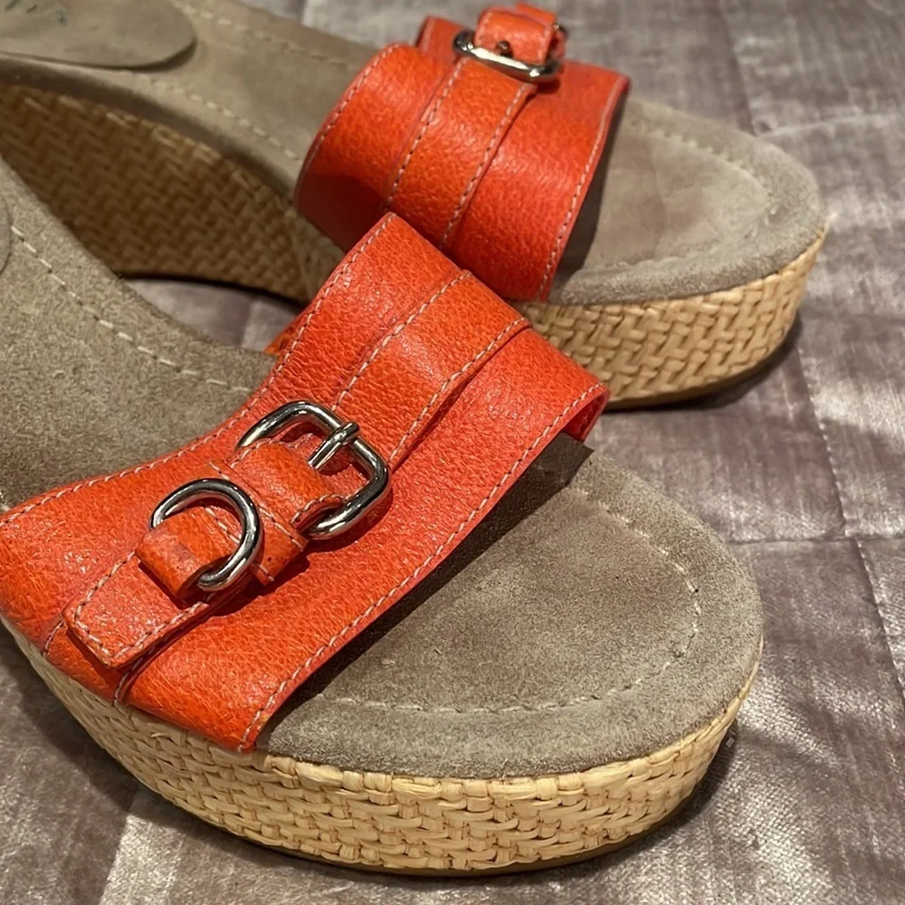 PRADA Slip On Leather Espadrilles Size 7.5